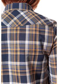 Wrangler - KOSZULA WRANGLER CHECK SHIRT DUSTY OLIVE W5240LU45 112129348. Wzór: kratka #8