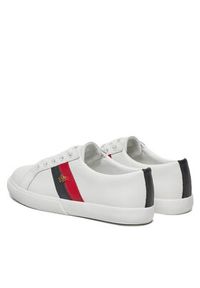 Lauren Ralph Lauren - LAUREN RALPH LAUREN Sneakersy Janson II 802925365006 Biały. Kolor: biały. Materiał: skóra #5