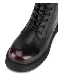 Jenny Fairy Trzewiki HY12659-1 Bordowy. Kolor: czerwony. Materiał: materiał #4