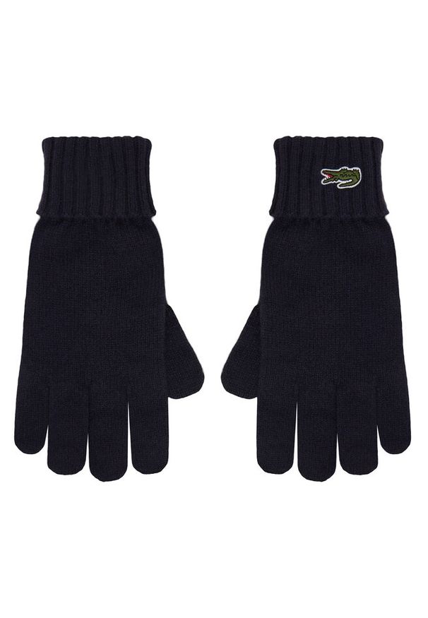 Rękawiczki Lacoste. Kolor: niebieski