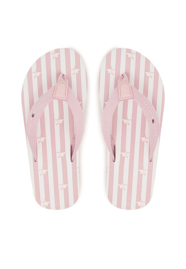 TOMMY HILFIGER - Japonki Tommy Hilfiger. Kolor: różowy