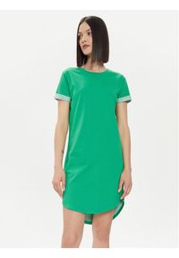JDY Sukienka codzienna Ivy 15174793 Zielony Regular Fit. Okazja: na co dzień. Kolor: zielony. Materiał: bawełna, syntetyk. Typ sukienki: proste. Styl: casual