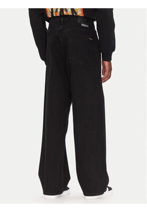 Volcom Jeansy Chillow A1912502 Czarny Loose Fit. Kolor: czarny