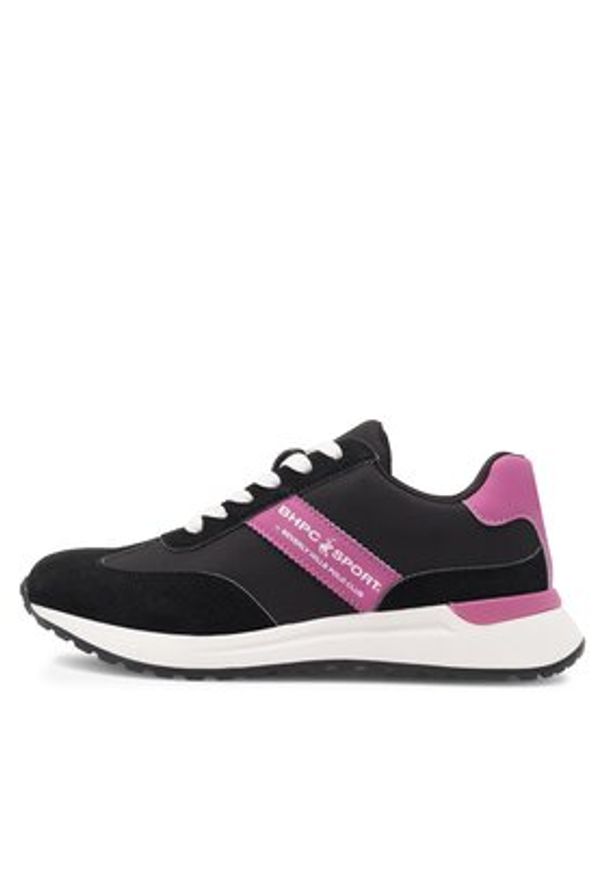 Beverly Hills Polo Club Sneakersy WS5685-08 Czarny. Kolor: czarny. Materiał: materiał