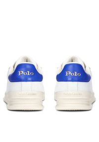 Polo Ralph Lauren Sneakersy Heritage Court 809955691001 Biały. Kolor: biały. Materiał: skóra #4