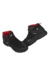 Buty turystyczne męskie Campus Vasto wysokie softshellowe. Kolor: czarny. Sport: turystyka piesza #2