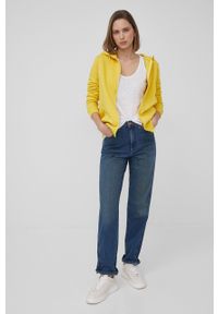 Wrangler jeansy MOM STRAIGHT SUMMERTIME damskie high waist. Stan: podwyższony. Kolor: niebieski #2