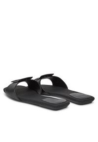 Armani Exchange Klapki XDP055 XV921 00002 Czarny. Kolor: czarny. Materiał: skóra #4