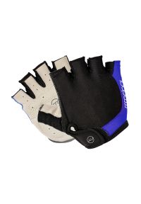 MADANI - Rękawiczki rowerowe unisex madani krótkie TIGER`S PAW. Kolor: niebieski. Sport: kolarstwo