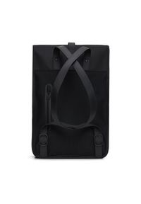 Rains Plecak Backpack Mini W3 13020 Czarny. Kolor: czarny. Materiał: materiał #6