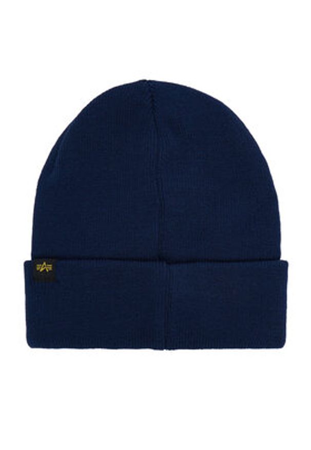 Alpha Industries Czapka 198948 Niebieski. Kolor: niebieski. Materiał: wiskoza
