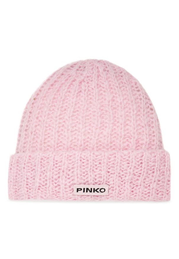 Pinko - PINKO Czapka 105989 A2Z2 Różowy. Kolor: różowy. Materiał: poliester