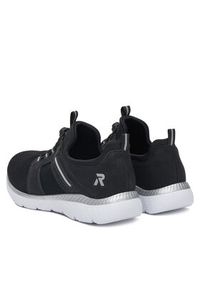 Rieker Sneakersy M5065-00 Czarny. Kolor: czarny. Materiał: materiał #2