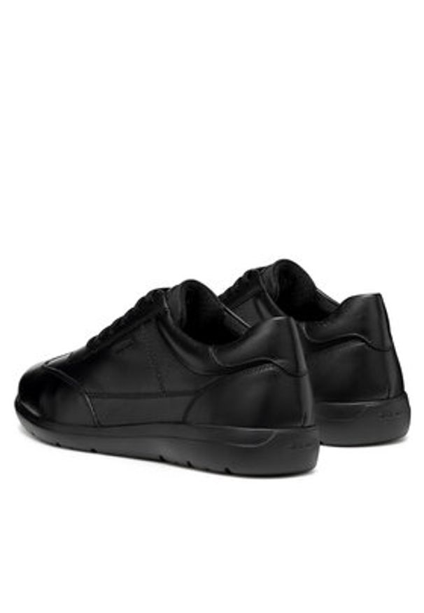 Geox Sneakersy U Leitan U563QA 00085 C9999 Czarny. Kolor: czarny. Materiał: skóra