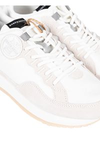 North Sails Sneakersy "Hitch" | RW-04 PURE-056 | Hitch | Kobieta | Biały. Kolor: biały. Materiał: materiał, skóra. Wzór: kolorowy, aplikacja #5