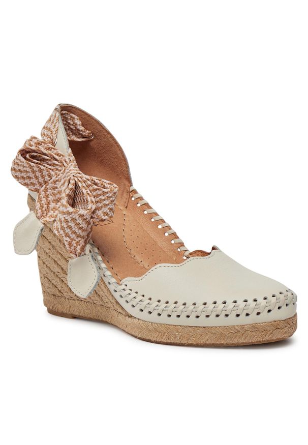 Espadryle Pikolinos Cadiz W4Y-1506 Nata 909. Kolor: biały. Materiał: skóra