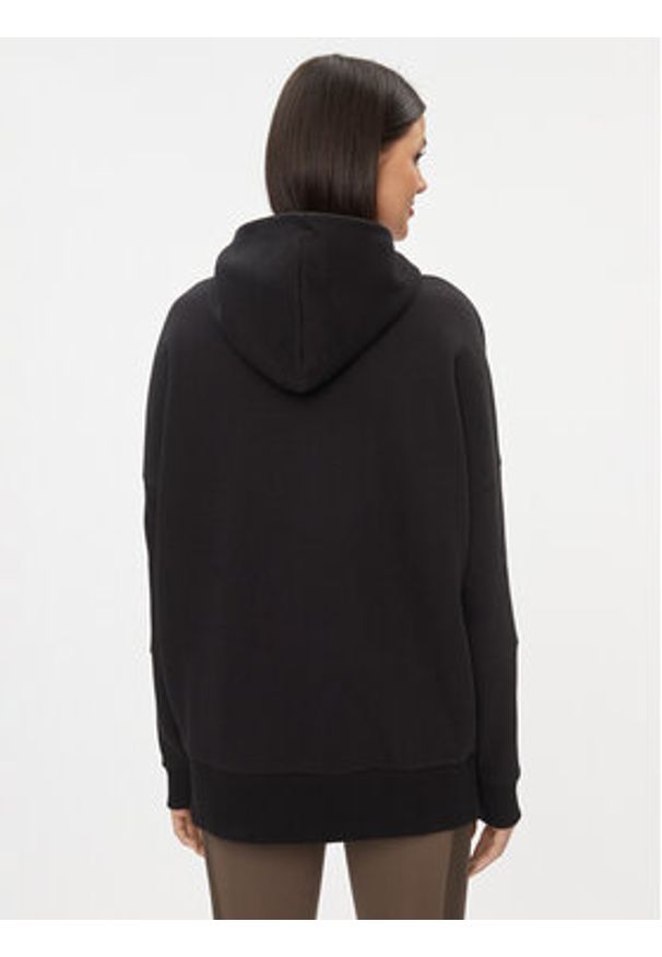 Reebok Bluza Lux H51828 Czarny Oversize. Kolor: czarny. Materiał: syntetyk