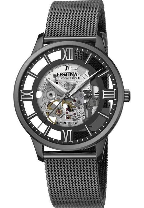 Zegarek Festina Zegarek męski Festina F20535-1 czarny. Kolor: czarny