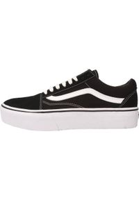 Tenisówki Vans Model Old Skool Platform Kolor Czarny. Kolor: czarny. Materiał: syntetyk, tkanina. Obcas: na platformie