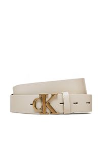 Calvin Klein Pasek Damski K60K612289 Écru. Materiał: skóra #1