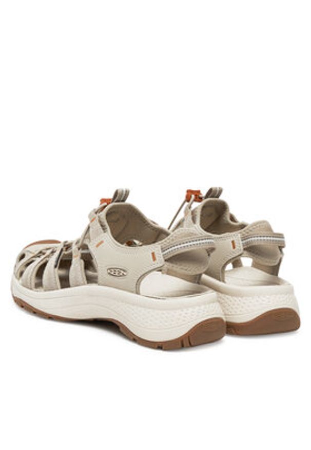 keen - Keen Sandały Astoria West Sandal 1030148 Beżowy. Kolor: beżowy. Materiał: materiał