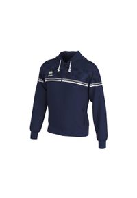ERREA - Bluza Reklamowa Errea Dragos Dorosłych. Kolor: szary, niebieski, wielokolorowy. Materiał: poliester, bawełna. Sport: fitness