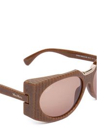 Max Mara Okulary przeciwsłoneczne MM0123 56E Brązowy. Kolor: brązowy #3