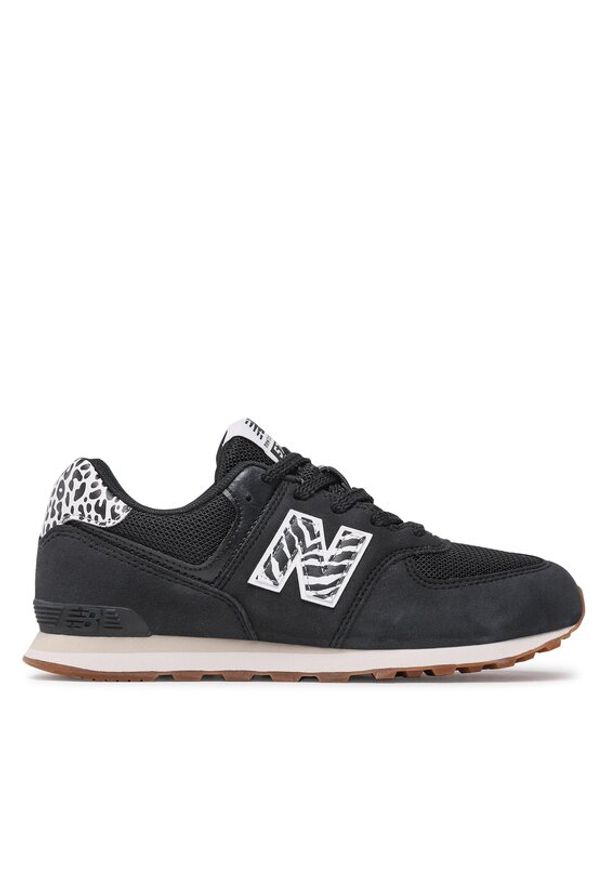 New Balance Sneakersy GC574AZ1 Czarny. Kolor: czarny. Materiał: materiał. Model: New Balance 574
