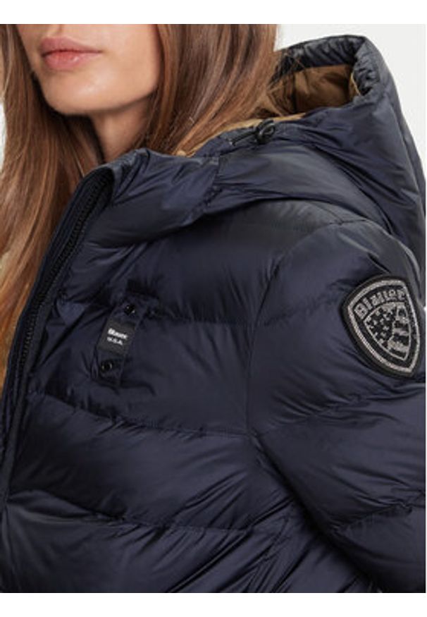 Blauer Kurtka damska 25WBLDK03102 Granatowy Regular Fit. Kolor: niebieski. Materiał: syntetyk