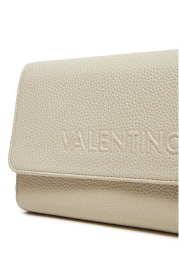 VALENTINO - Valentino Duży Portfel Damski Rised Re VPS8P9212 Écru. Materiał: skóra