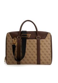 Guess Torba na laptopa Vezzola Smart HMEVZL P3138 Beżowy. Kolor: beżowy. Materiał: skóra #6