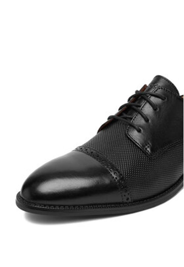 Lasocki Półbuty CEO-PERRY-07 MB Czarny. Kolor: czarny. Materiał: skóra