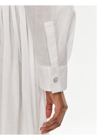 Pinko Sukienka koszulowa Dolce Vita Chemisier . 103728 A1XP Biały Regular Fit. Kolor: biały. Materiał: bawełna. Typ sukienki: koszulowe #5