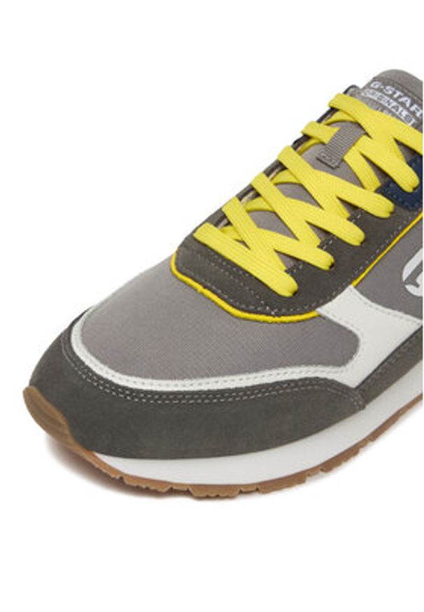G-Star RAW - G-Star Raw Sneakersy EO-LUK-01 Szary. Kolor: szary. Materiał: skóra, zamsz