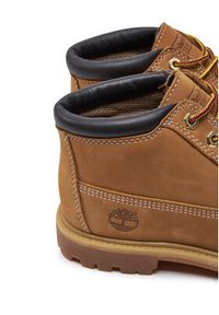 Timberland Trapery TB1233997131 Brązowy. Kolor: brązowy. Materiał: nubuk, skóra #6