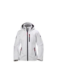 Kurtka uniwersalna damska Helly Hansen Crew Hooded Jacket. Typ kołnierza: kaptur. Kolor: szary, biały, wielokolorowy. Długość: długie. Sport: turystyka piesza