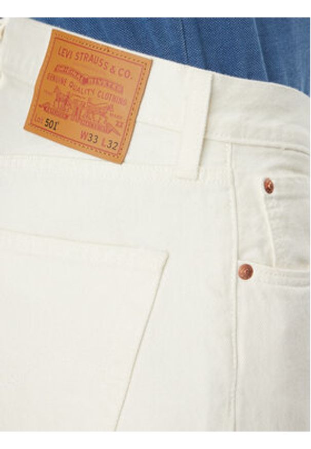 Levi's® Jeansy 501® 00501-3279 Écru Straight Fit