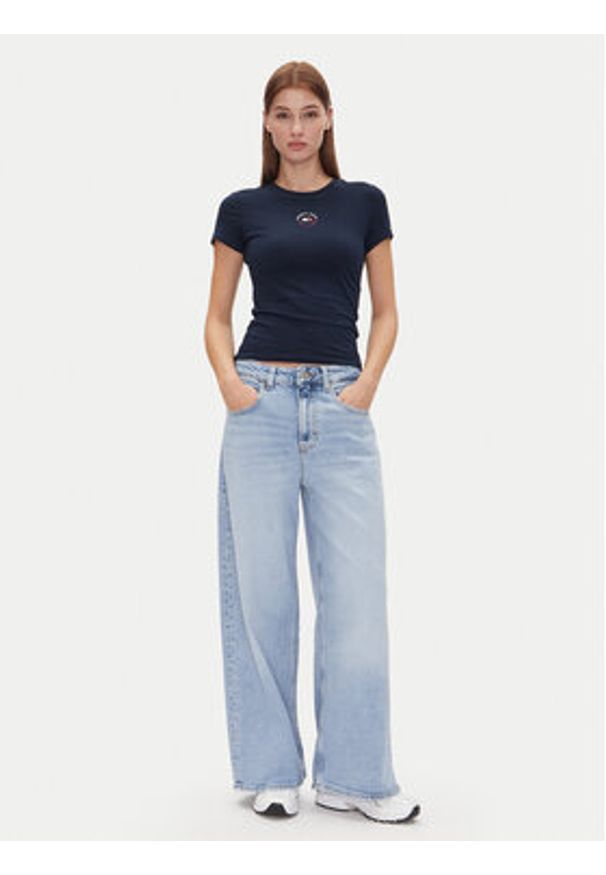 Tommy Jeans Jeansy Charlie Mr Loose Wd Bi0112 Co DW0DW20615 Niebieski Relaxed Fit. Kolor: niebieski