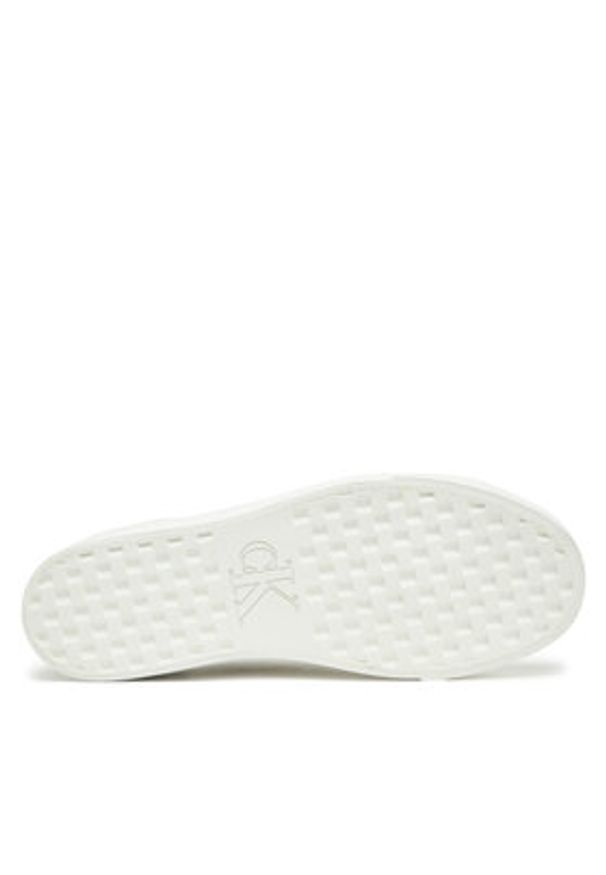 Calvin Klein Jeans Tenisówki Vulc Flatform Low Cv Mg YW0YW01763 Beżowy. Kolor: beżowy. Materiał: materiał