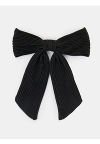 Sinsay - Spinka do włosów w kształcie kokardy - czarny. Kolor: czarny #1