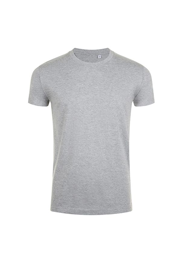 SOL'S - Koszulka Imperialna Unisex Dla Dorosłych. Kolor: szary. Sport: turystyka piesza