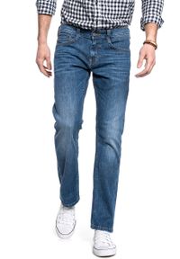 Mustang - MUSTANG OREGON STRAIGHT MĘSKIE SPODNIE JEANSOWE DENIM BLUE 1009547 5000 883 #3