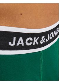 Jack & Jones - Jack&Jones Komplet 3 par bokserek 12246324 Zielony. Kolor: zielony. Materiał: bawełna