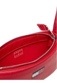Tommy Jeans Torebka Tjw Ess Must Shoulder Bag AW0AW16966 Czerwony. Kolor: czerwony. Materiał: skórzane #4