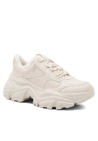 DeeZee Sneakersy MEG SWS91620-02 Beżowy. Kolor: beżowy. Materiał: syntetyk #5