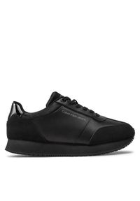 Calvin Klein Jeans Sneakersy Runner Low Lace Mix In Dc YW0YW01367 Czarny. Kolor: czarny #1