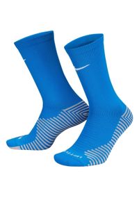 Nike - Skarpety Unisex Dla Dorosłych Strike Crew. Kolor: niebieski. Sport: turystyka piesza