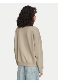BOSS Bluza C_Ever_5 50565446 Beżowy ciemny Oversize. Kolor: beżowy. Materiał: bawełna #5