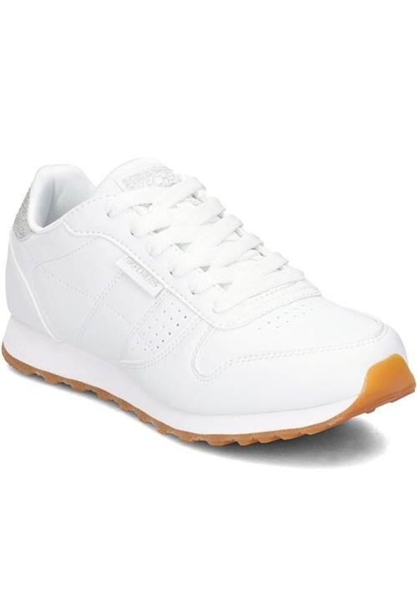 skechers - Buty do chodzenia damskie Skechers Old School Cool. Zapięcie: sznurówki. Kolor: biały. Materiał: materiał, syntetyk, tkanina. Szerokość cholewki: normalna. Sport: turystyka piesza