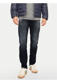 Jack & Jones - Jack&Jones Jeansy Mike 12263530 Granatowy Tapered Fit. Kolor: niebieski